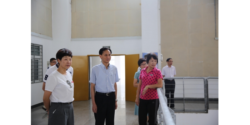 校党委书记朱世泽到体育学院调研