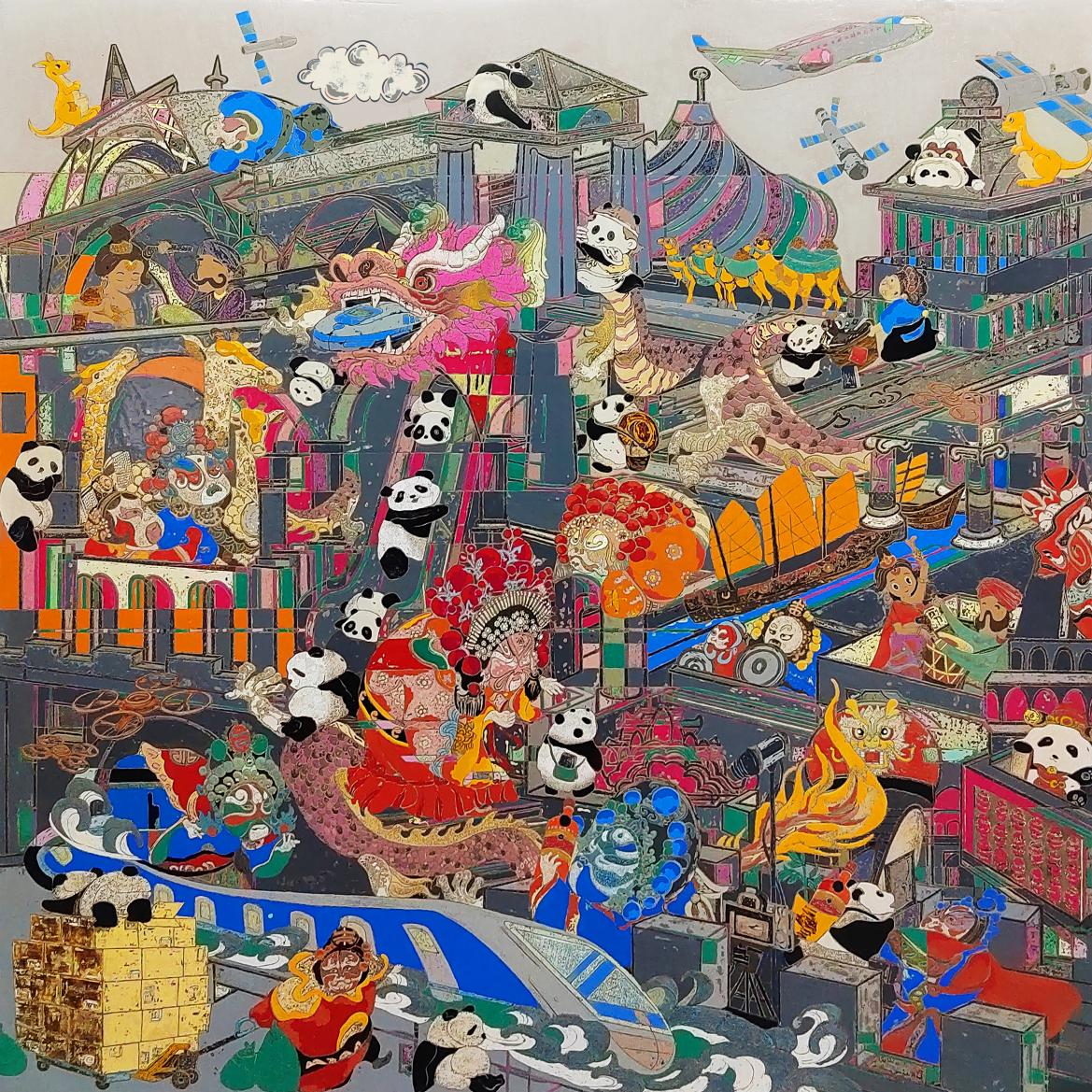 【喜讯】我校4件作品入选2024厦门漆画展览