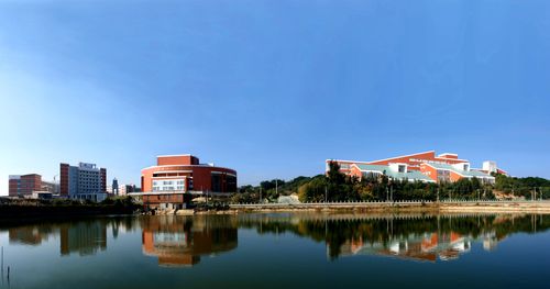 风景如画的泉州师范学院   蒋双霖摄